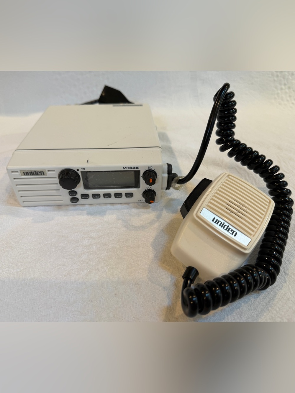 Vintage Uniden Marine MC635 Radio MC 635 VHF Untested